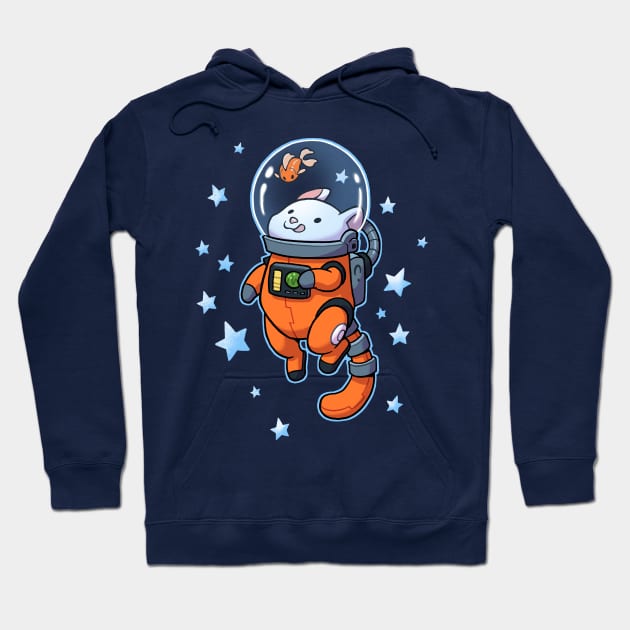 Catstronaut Hoodie by Dooomcat